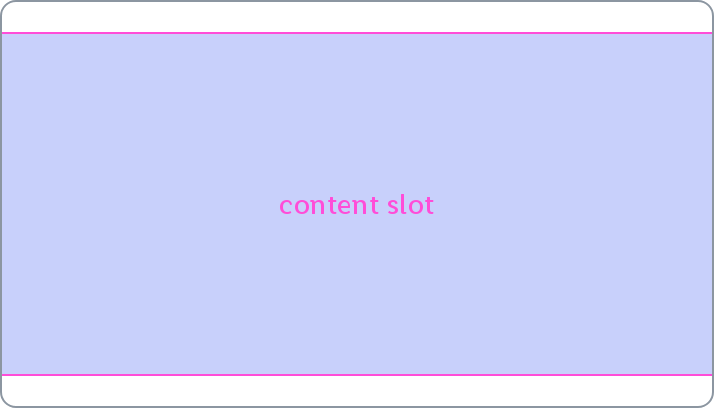 Content Card without title