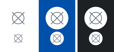 Positive Standard Icon Button Sample