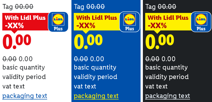 Lidl Plus Price Sample