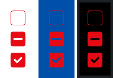 Error Checkbox Sample