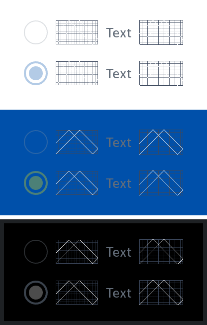 Disabled Radio Button with Label Sample