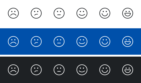 Smiley Feedback Sample