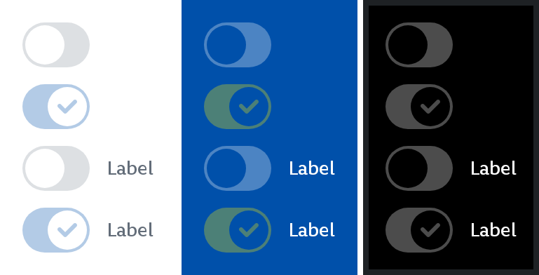 Disabled Switch states