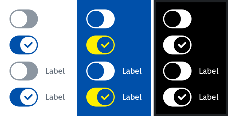 Enabled Switch states