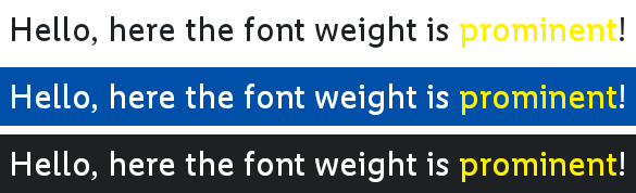 Prominent Text Sample Annotated